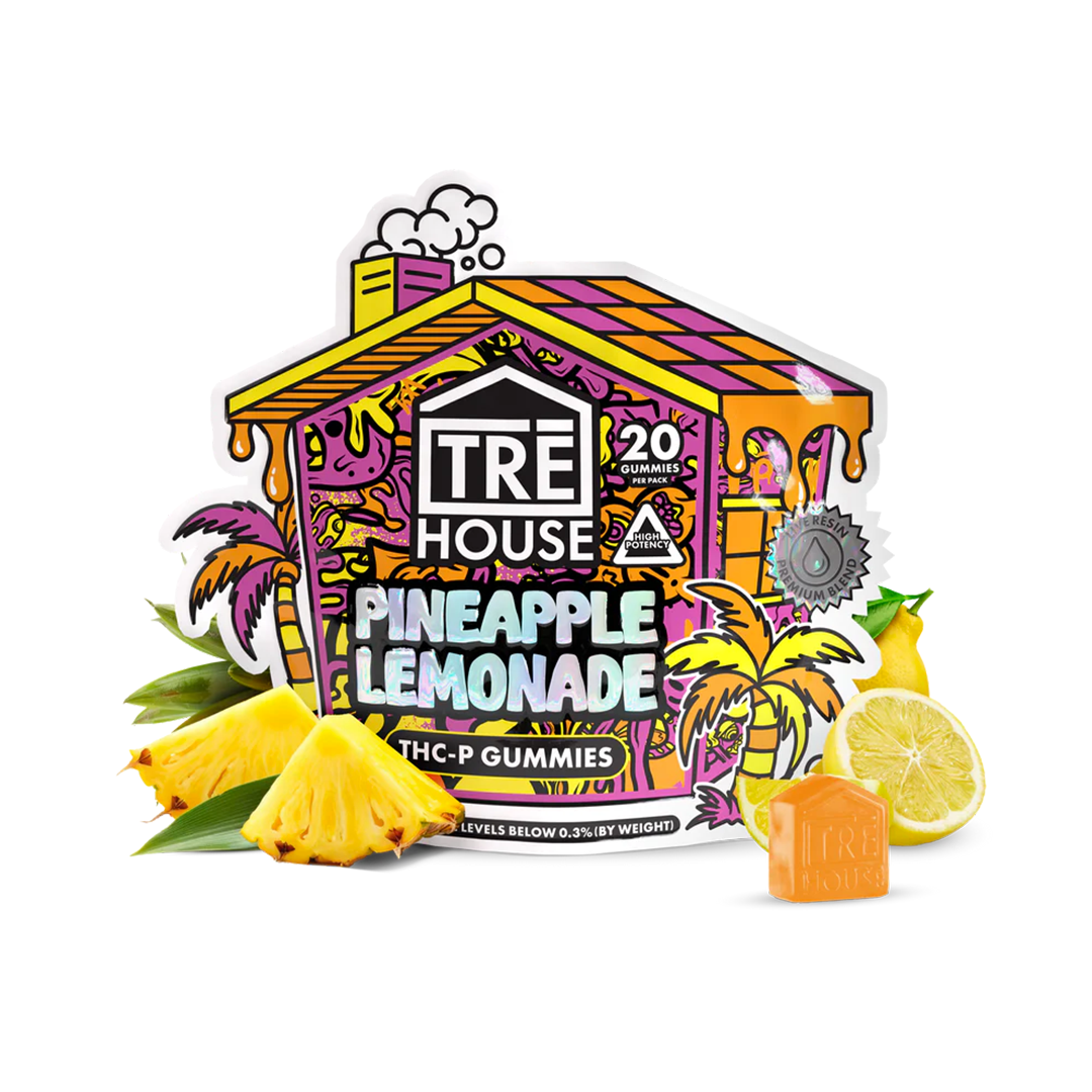 Tre House Gummies Pienapple Lemonade