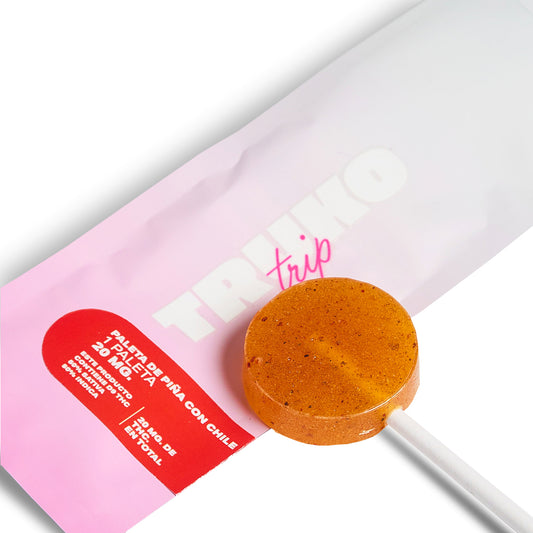 Paleta dulce de mango