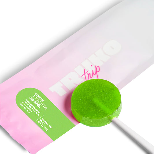 Paleta de caramelo Limón